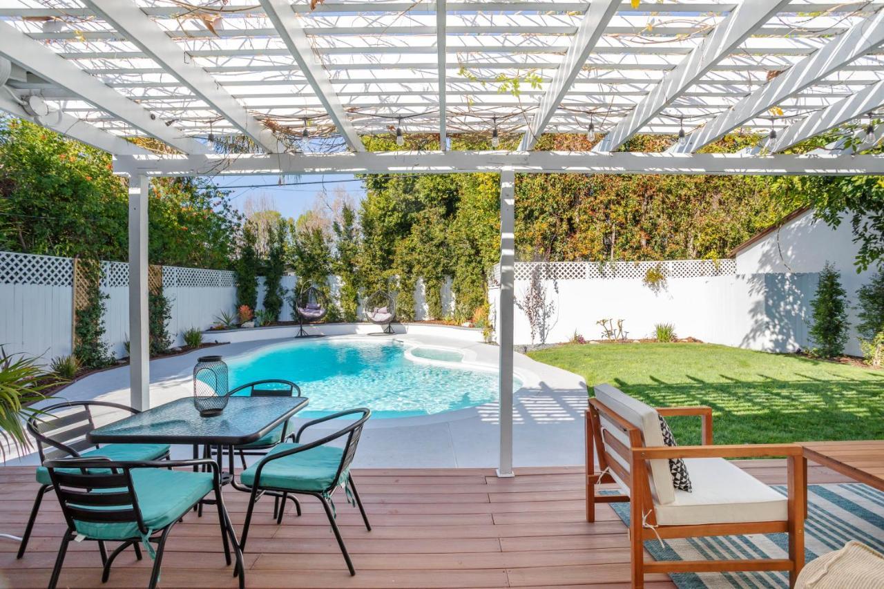 Enchanting Sherman Oaks Home With Pool Permit #Hsr Two One Zero Zero 2605 洛杉矶 外观 照片